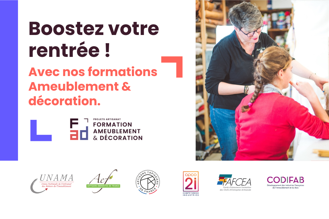 PROGRAMME DE FORMATION SECOND SEMESTRE 2025 TAPISSIERS